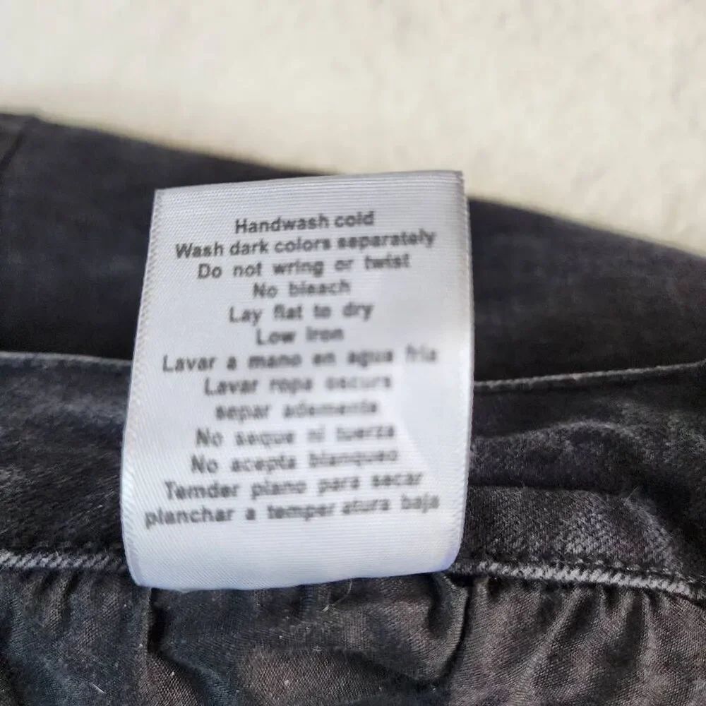 Judy Blue Skinny Fit Black Denim Jeans Size 22W - Picture 9 of 9